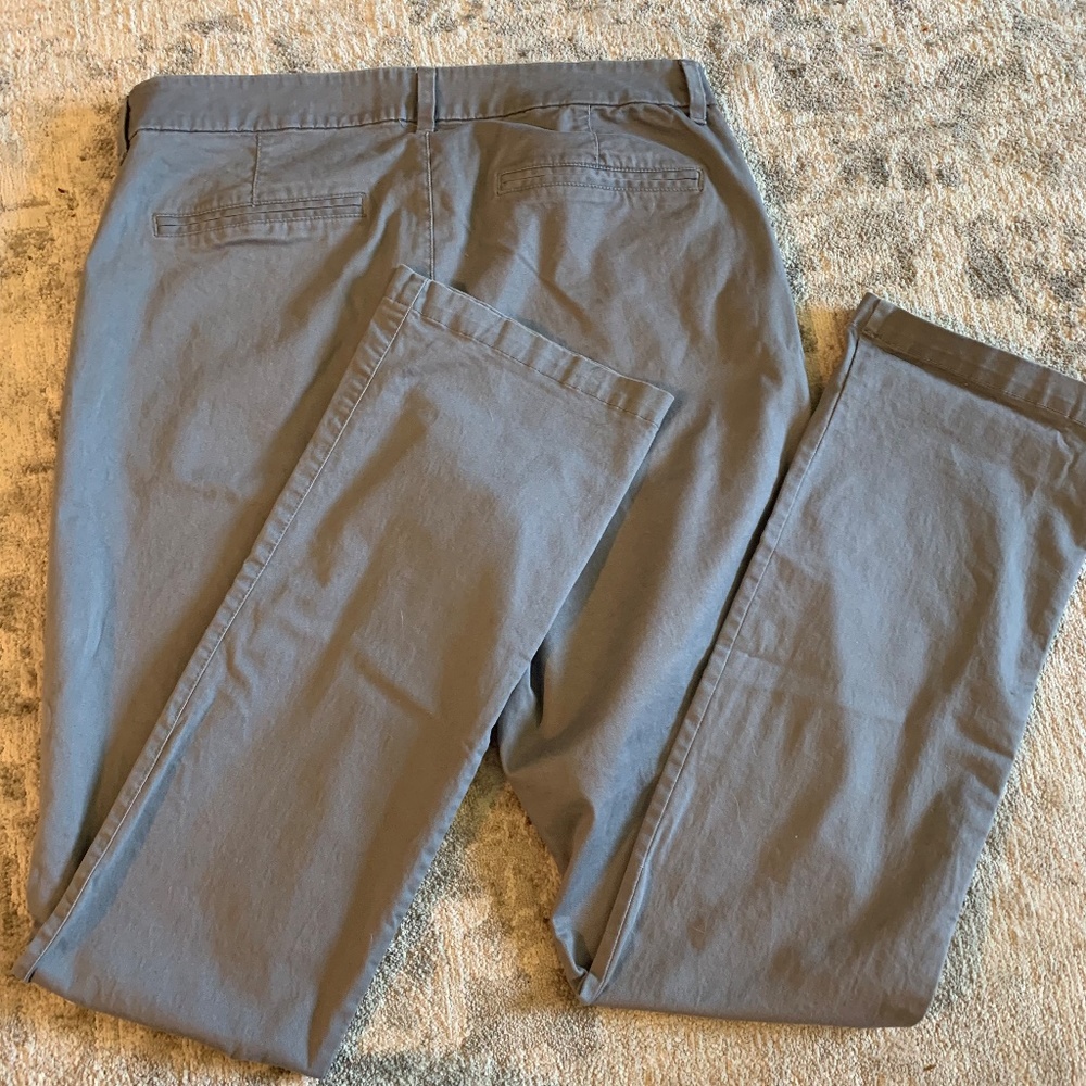 Gray Old Boot Cut Jeans
